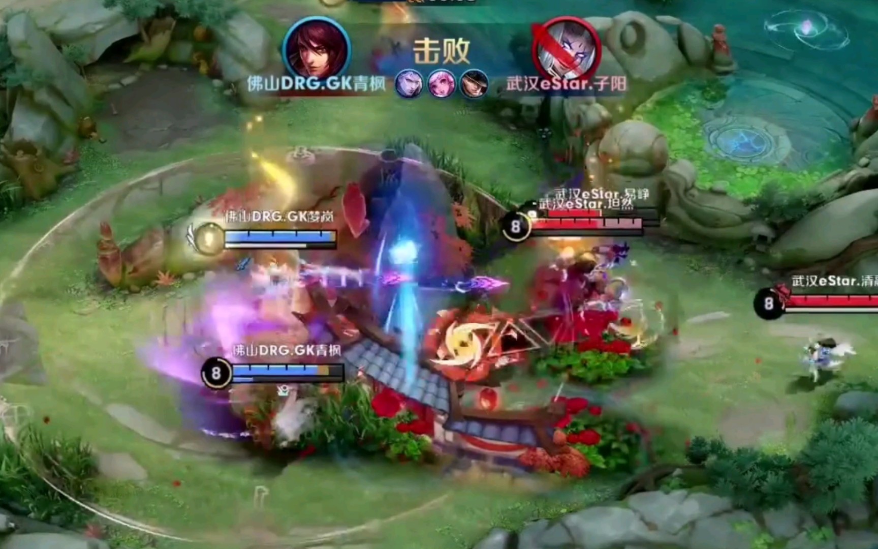 面对强敌也 面对强敌也